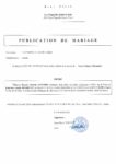 PUBLICATION MARIAGE ANTOINE HOAREAU