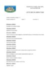 Liste des délibérations du 9/04/2026